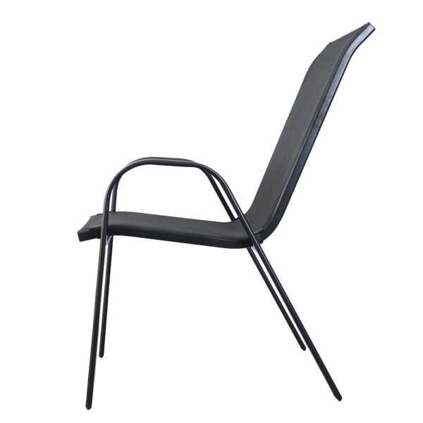 كرسي جلسة خارجية كاير - اسود