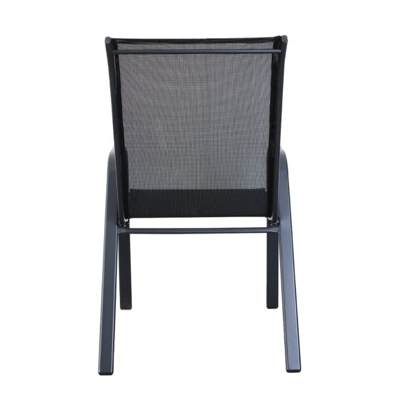 كرسي جلسة خارجية كاير - اسود