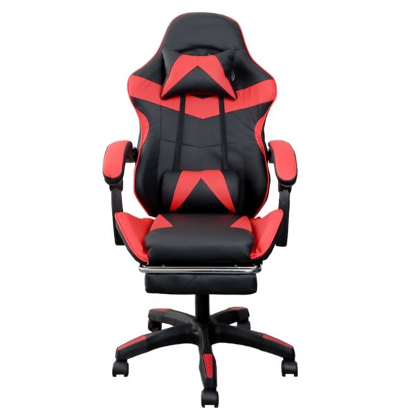 كرسي ألعاب متحرك قابل لتعديل الإرتفاع وينر - أسود وأحمر