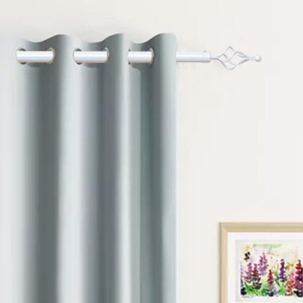 عمود ستارة حديد قابل للإطالة بونا - أبيض