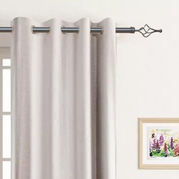 عمود ستارة حديد قابل للإطالة يونا - أسود