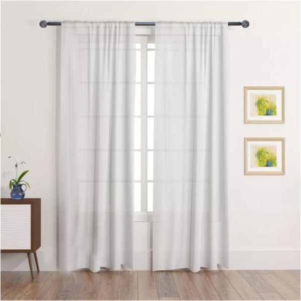 عمود ستارة حديد قابل للإطالة هيون - أسود