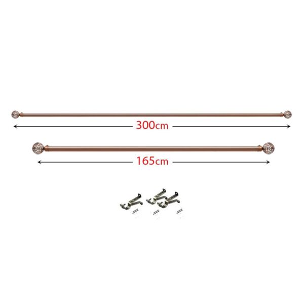 عمود ستارة حديد قابل للإطالة هيونا - برونزي