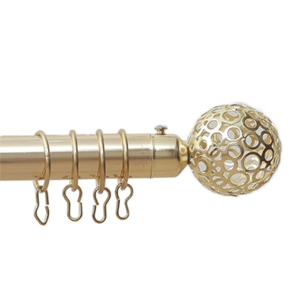 عمود ستارة حديد قابل للإطالة لاري - ذهبي