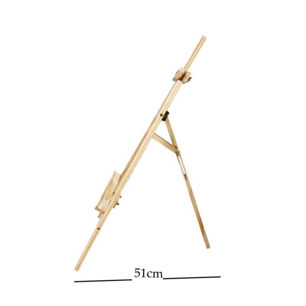 حامل لوحة رسم آرتيست خشب 90 سم - خشبي فاتح