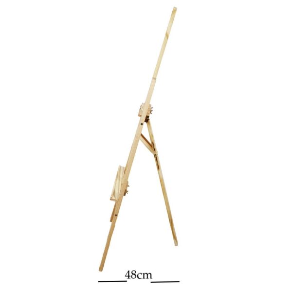 حامل لوحة رسم آرتيست خشب 120 سم - خشبي فاتح