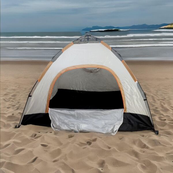 خيمة ذاتية التركيب كلاسيك - بيج فاتح