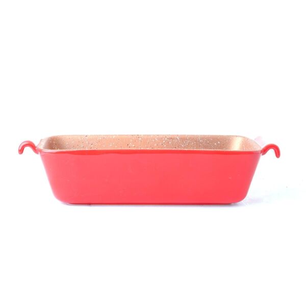 صينية فرن سيراميك بطبقة جرانيت مستطيلة