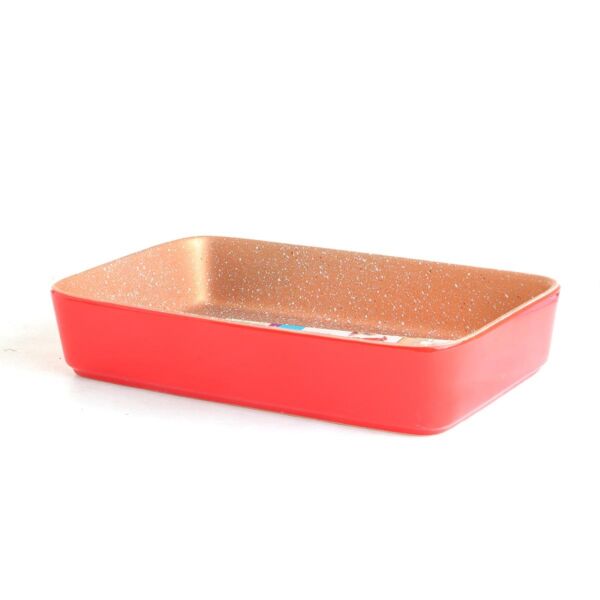 صينية فرن سيراميك بطبقة جرانيت مستطيل