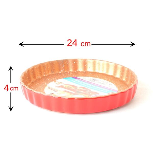 صينية فرن سيراميك بطبقة جرانيت دائرية