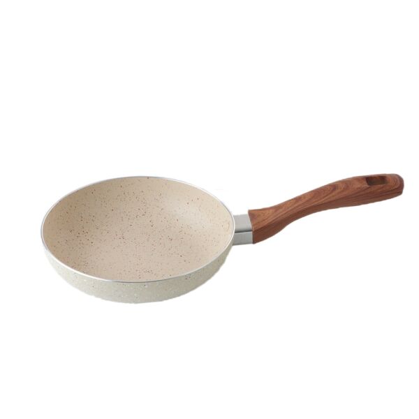 مقلاة جرانيت 18 سم - بيج