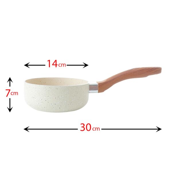 كسرولة جرانيت 14 سم - بيج