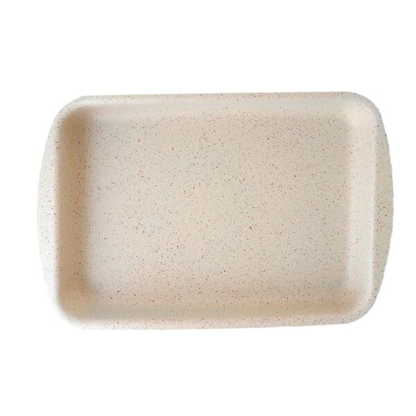 صينية فرن جرانيت مستطيلة 37 سم - بيج