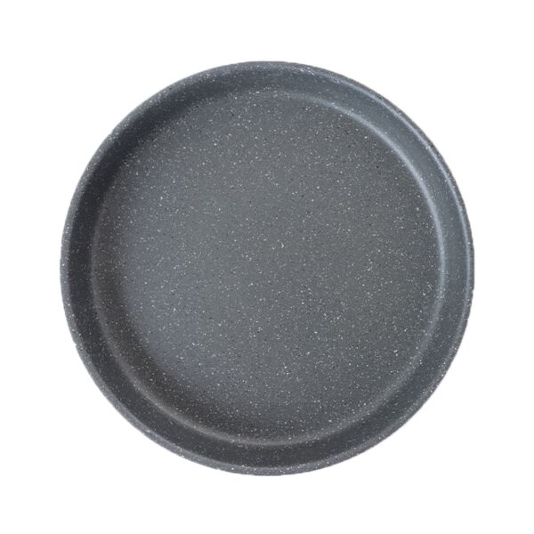 صينية فرن جرانيت عميقة 36 سم - رصاصي