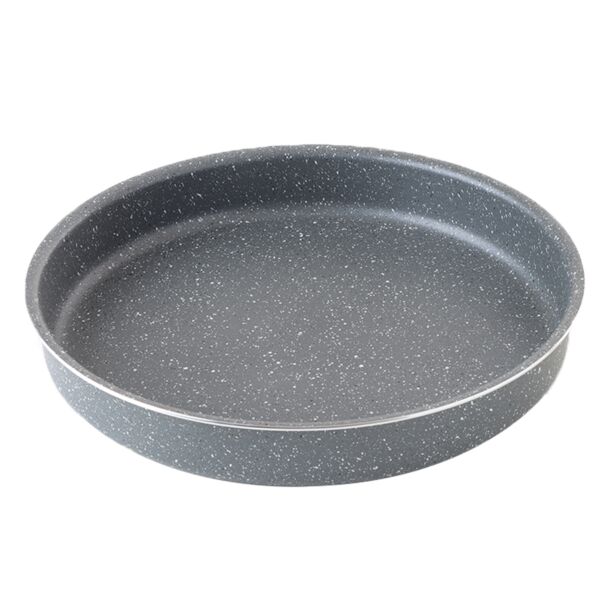 صينية فرن جرانيت 28 سم - رصاصي