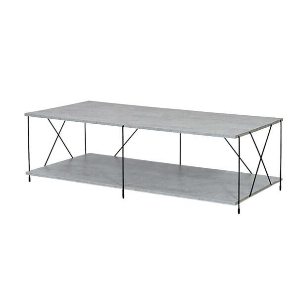 طقم طاولات انتوني 5 قطع خشب ماليزي متعددة الإستخدام رمادي 