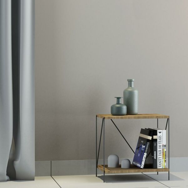 وحدة رفوف اليزا خشب ماليزي دورين متعددة الإستخدام خشبي 