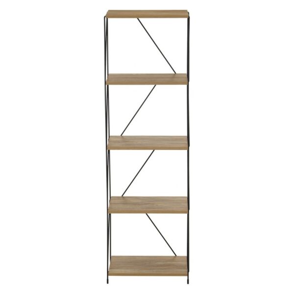 وحدة رفوف ريتا خشب ماليزي 5 ادوار  متعددة الإستخدام خشبي 