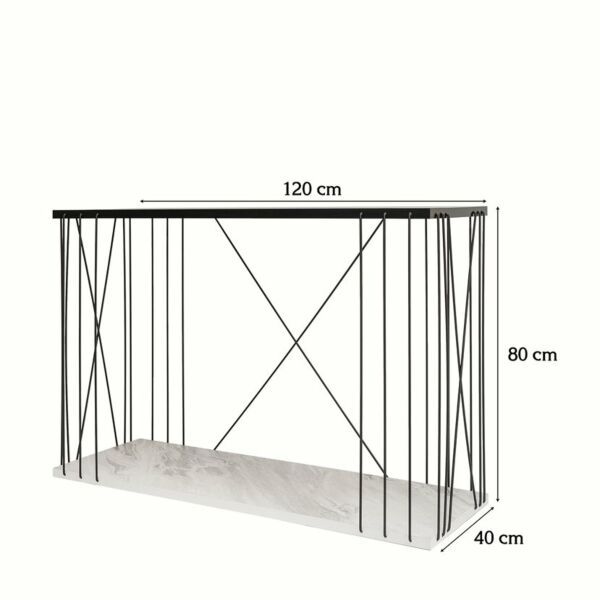 كونسول مودرن - ابيض واسود