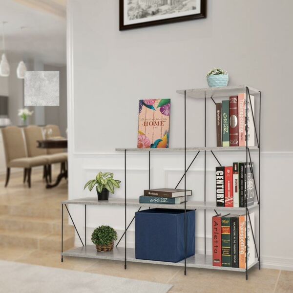 رفوف تنظيم مودرن - رمادي