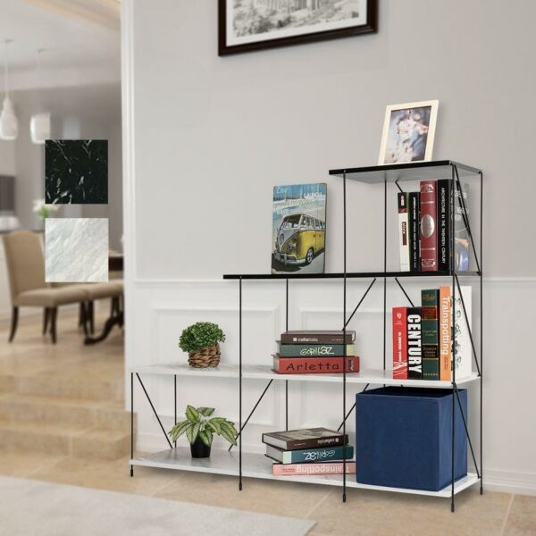 رفوف تنظيم مودرن - اسود ورمادي