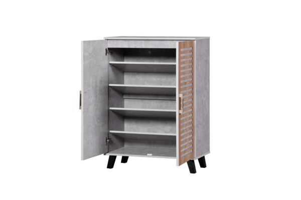 خزانة أحذية بابين ماجيستي - بيج ورمادي