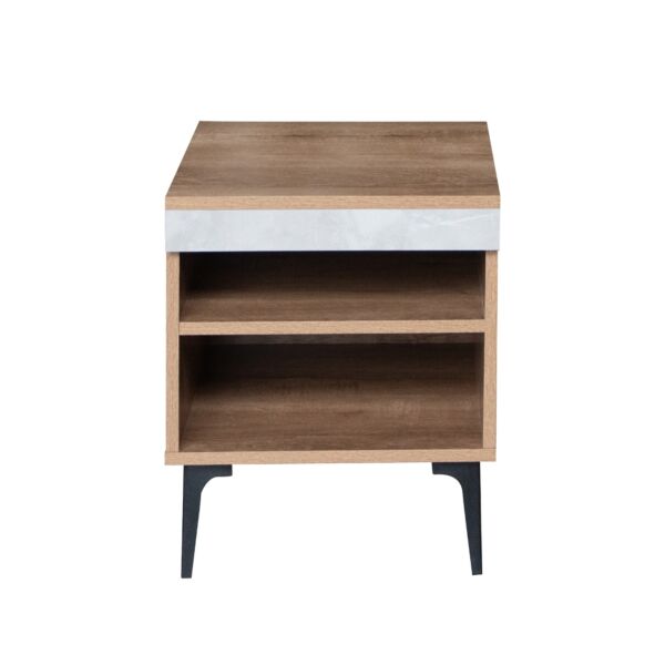 كومودينو رفين رايون - خشبي ورمادي