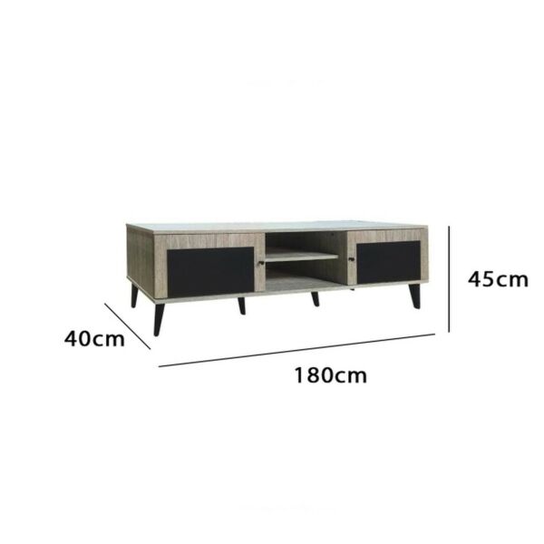 طاولة تلفزيون فيرونا 160 سم - بني