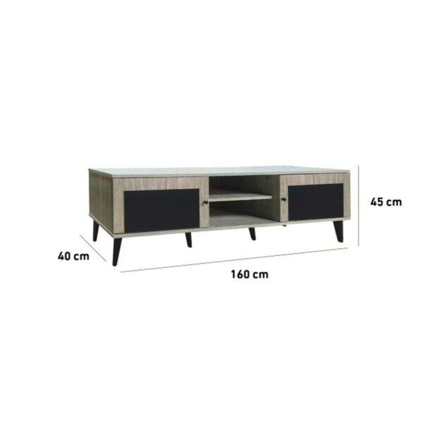 طاولة تلفزيون فيرونا180 سم - بني