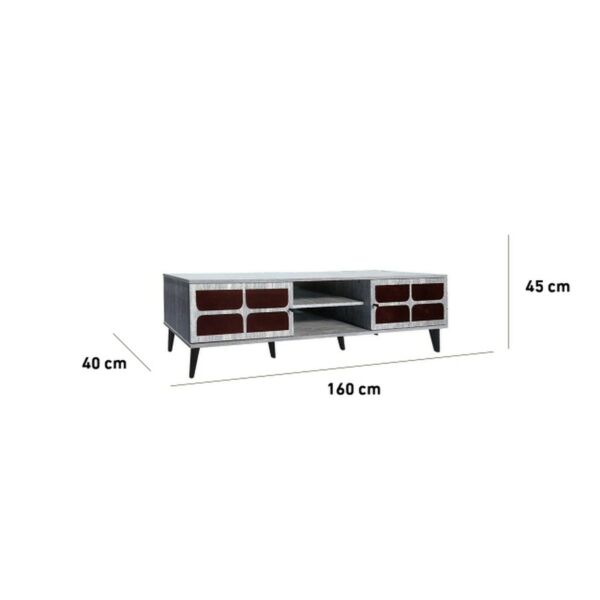 طاولة تلفزيون ميلانو 160سم - بيج