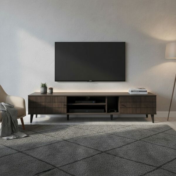 طاولة تلفزيون كابري 200 سم - بيج