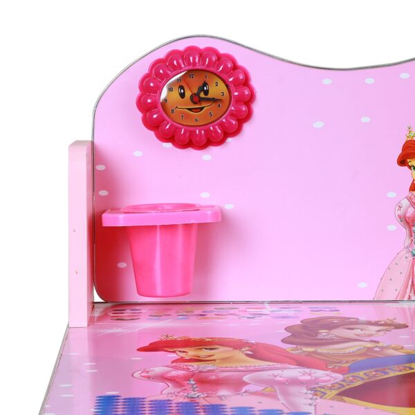 طقم مكتب وكرسي قابل للتعديل الاميرات - متعدد الألوان