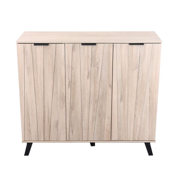 خزانة أحذية 3 أبواب روكستا - بيج