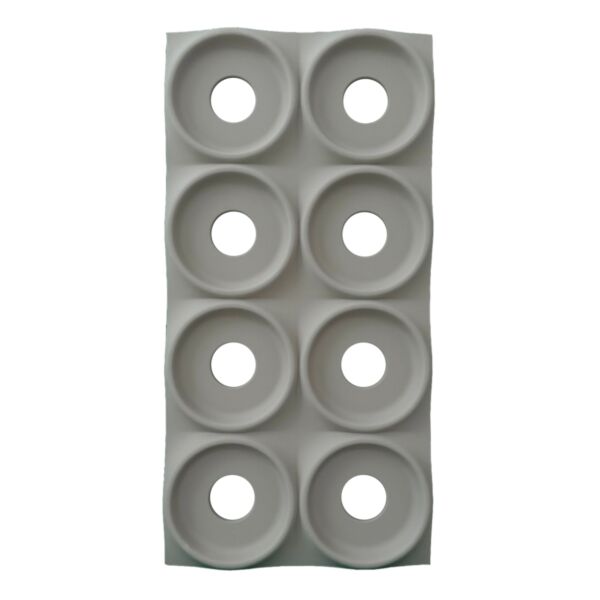 ديكور جداري ايز - رمادي