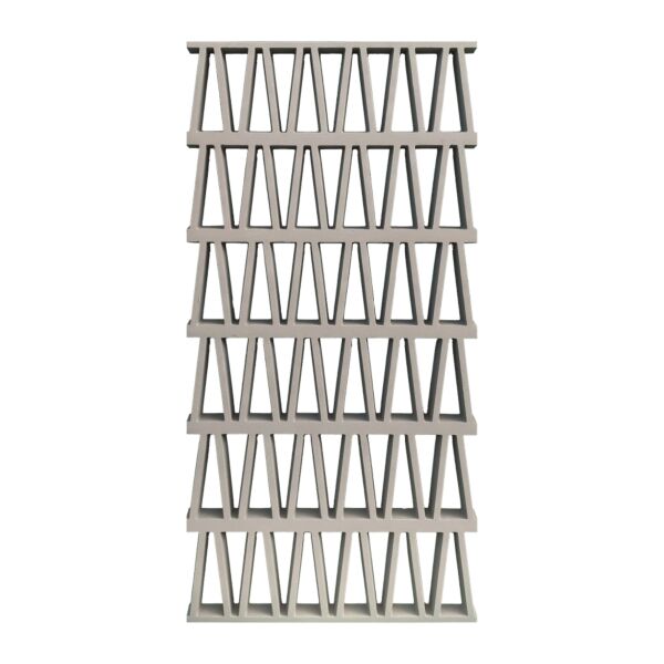 ديكور جداري شاك - رمادي