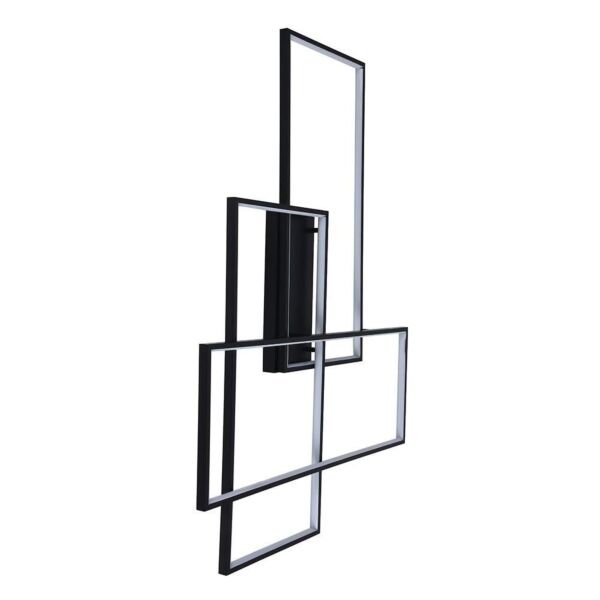 اضاءة جدارية ذهبي مودرن مربعات