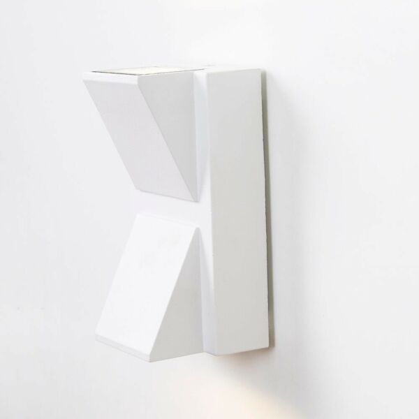 إضاءة جدارية سور اتجاهين ابيض إنارة لون اصفر