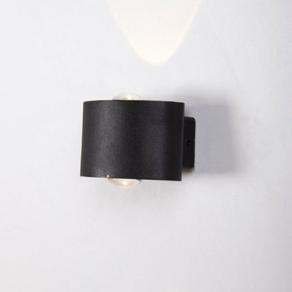 إضاءة جدارية سور عدستين ليد