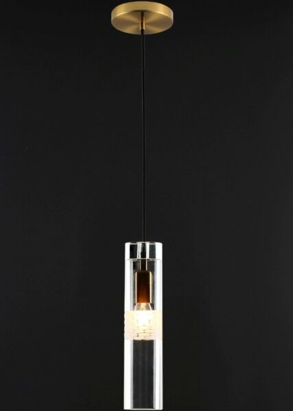 إنارة جدارية وإنارة معلقة كرستال راقي رمادي