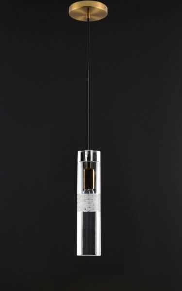 إنارة جدارية وإنارة معلقة كرستال راقي رمادي