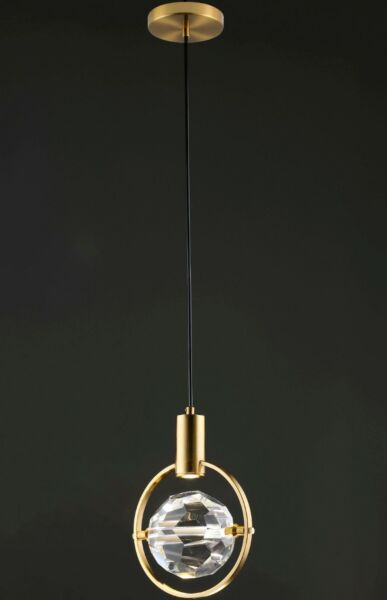 إنارة معلقة كرستال شفاف راقي