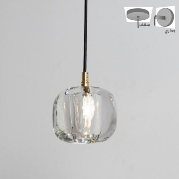 إنارة معلقة وجدراية كريستال كاميرون