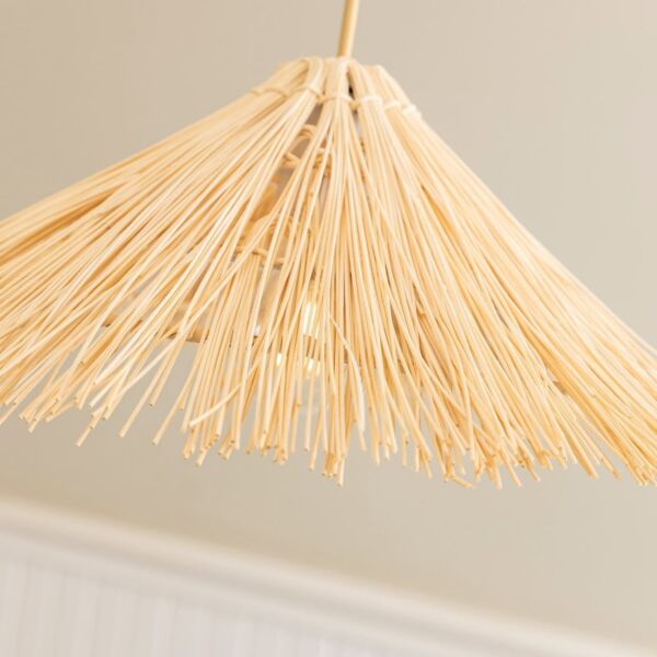 إنارة علاقي مفرد ستايل ريفي اعواد