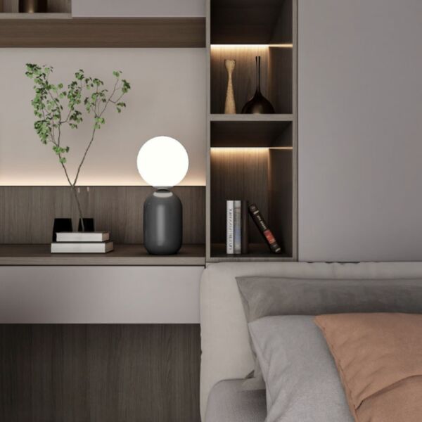 أبجورة طاولة مارغوري رمادي