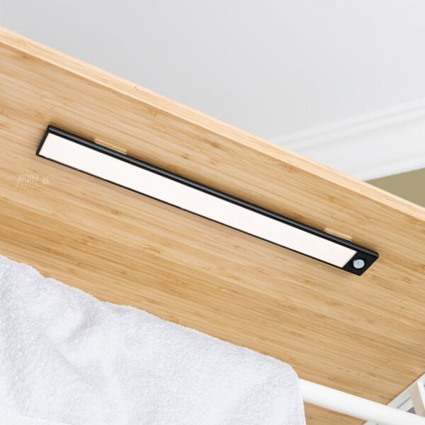 اضاءة مخفية للمخازن والأرفف تعمل بالحركة - اسود