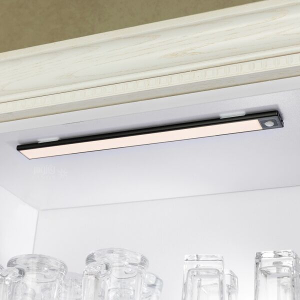 اضاءة مخفية للمخازن والأرفف تعمل بالحركة - اسود