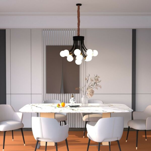 إنارة معلقة مايا ابيض