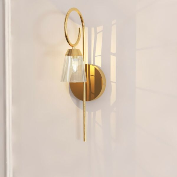 إضاءة جدارية فالنسيا ذهبي
