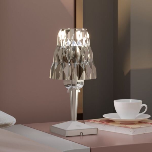 ابجورة طاولة شحن كريستال