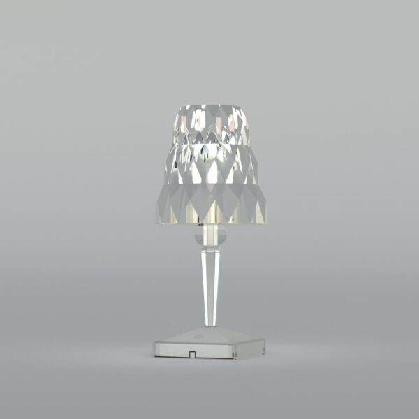 ابجورة طاولة شحن كريستال